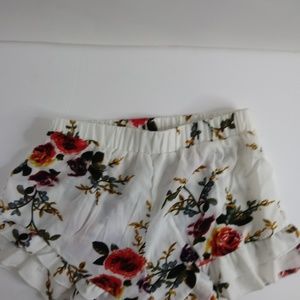 🌟Flower print women shorts